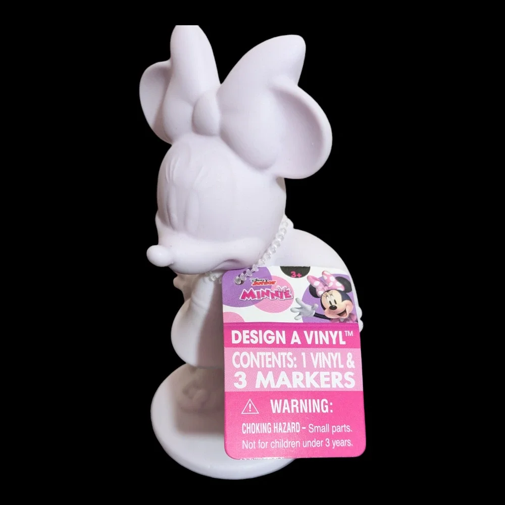 Disney -Minnie Mouse - Design a Vinyl includes 3 Markers/Brand New with Tags